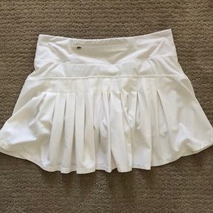 White Lululemon Skirt